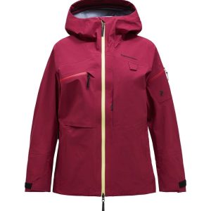 peak performance woman alpine gore-tex 3l jacket vertical zenith